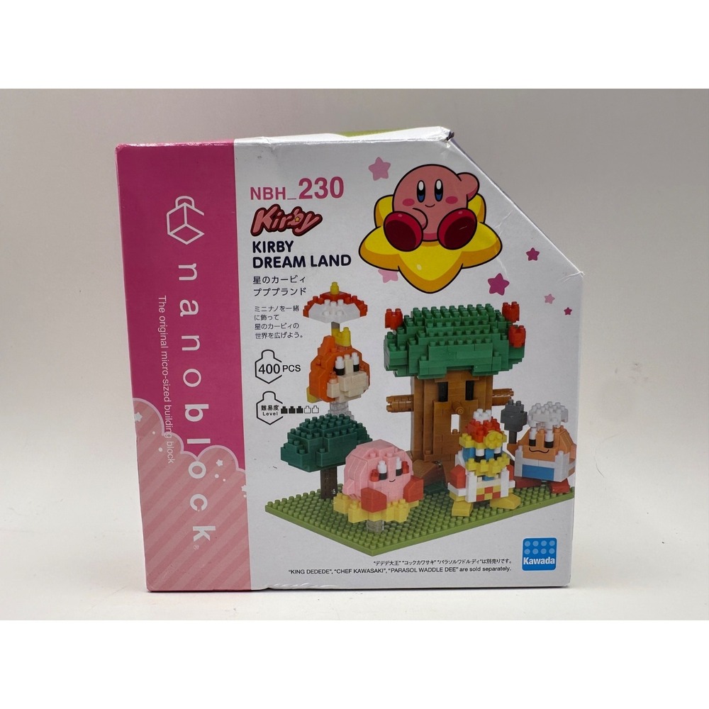 NEW Nanoblock Kirby Dream‎ Land NBH 230 400 Pcs Building Set